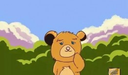 小熊上树吃瓜版,趣味盎然的森林冒险记