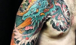 吃瓜纹身半甲女,揭秘独特时尚潮流背后的故事