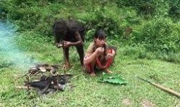 美女野人吃瓜,揭秘娱乐圈幕后风云