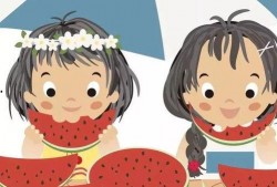 吃瓜可爱图片大全,可爱吃瓜图片大盘点