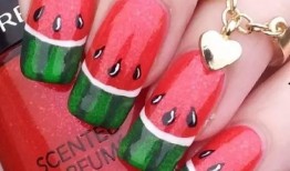 瓜哥吃瓜美甲图片高清,时尚潮流新风向